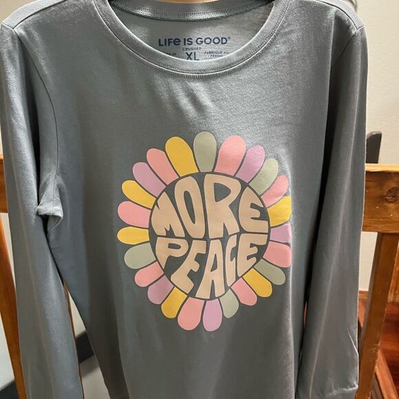 Brand New Life is Good KidsXL More Peace Shirt #042 - Picture 5 of 5